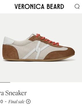 Veronica Beard Riviera Sneakers W7 Sand/Hazelwood + Suede